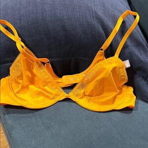 Lively Orange Women's Bra